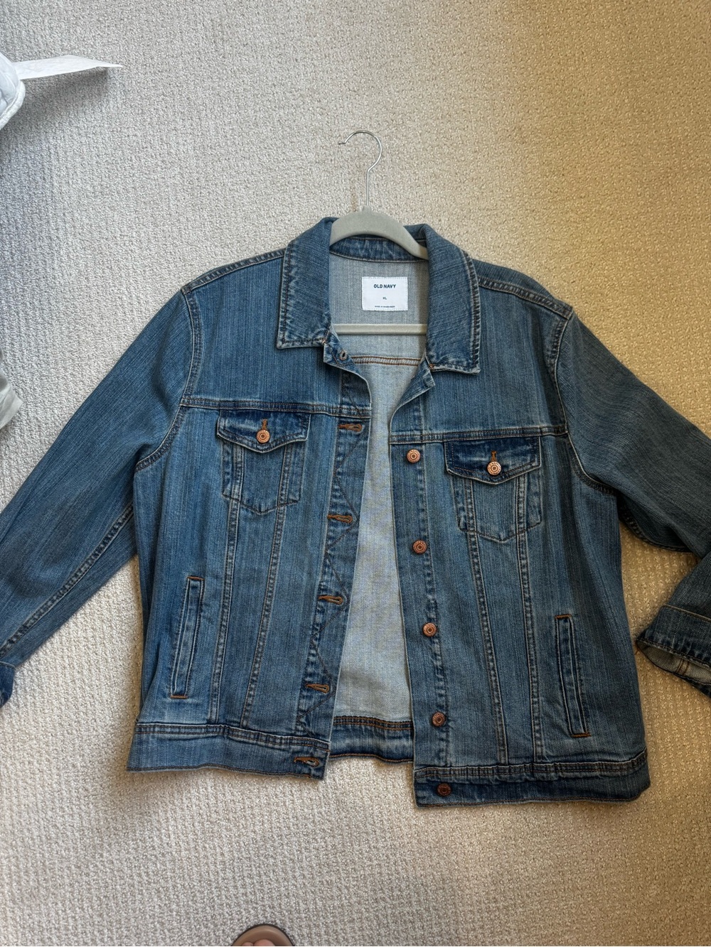 Old Navy Women's Medium Blue Denim Jean Jacket